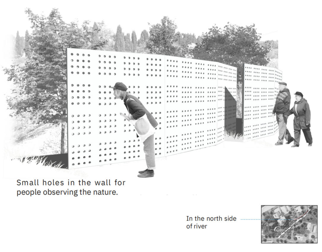 Observation holes